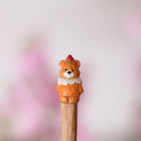 Ayataro Small Spoon - Orange Bear - aya11