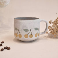 Kei Mitsumochi ミツ持啓 Yellow Cherry Mug KM51