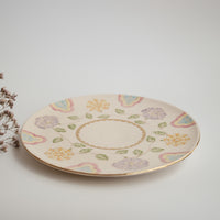 Taki Tomoda 友田多紀 Garden Large Plate - TT18