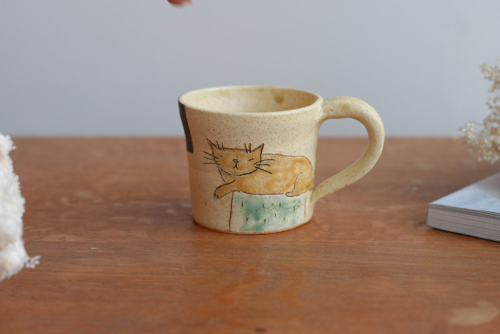 Shoko Hirano 平野照子 Cat Mug SR01 #7