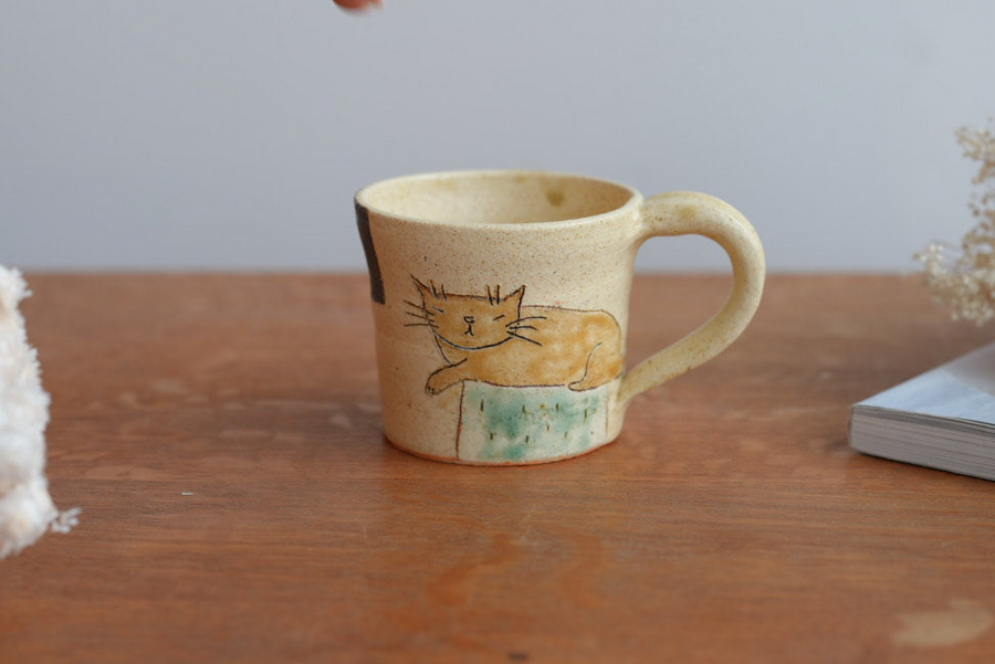 Shoko Hirano 平野照子 Cat Mug SR01 #7