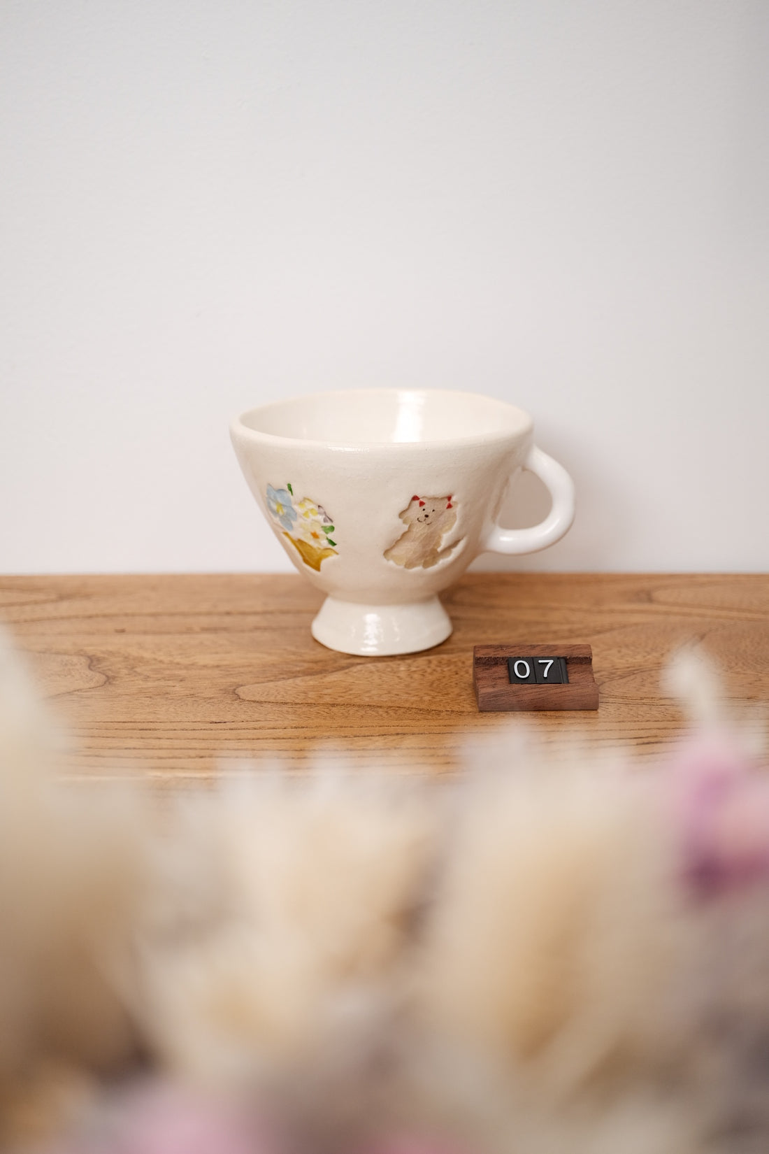 Fukuda Yuko 福田友子 Pedestal Mug FU04