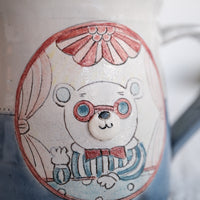 Tsubouchi Mayumi 坪内真弓 Hand Painted Mug MT09 - #3