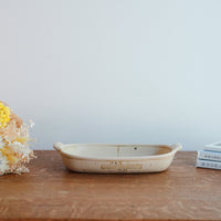 Chiho Yoshida 穗屋工房 - Ceramic Tray with Handle CY08