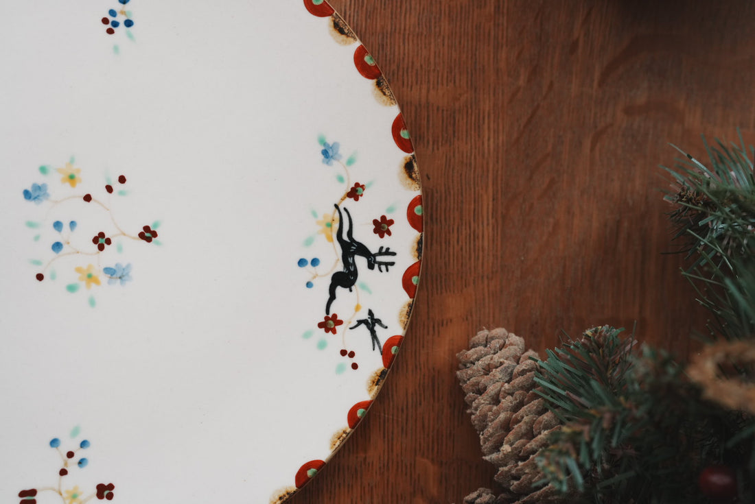 Misao Yajima 矢島操 Round Plate MY06