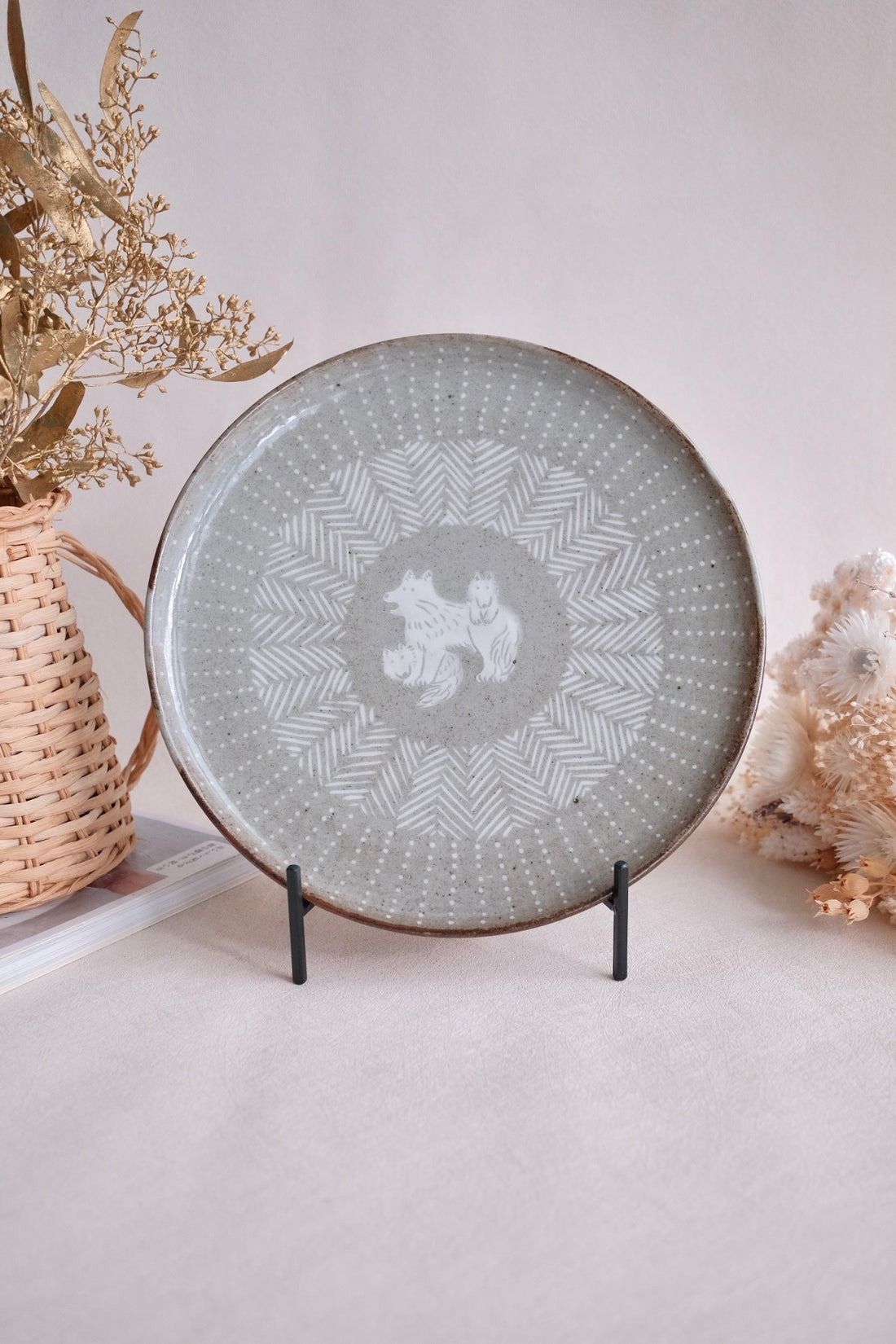 Ayane Hamada 濱田綾音 Large Animal Plate AY11