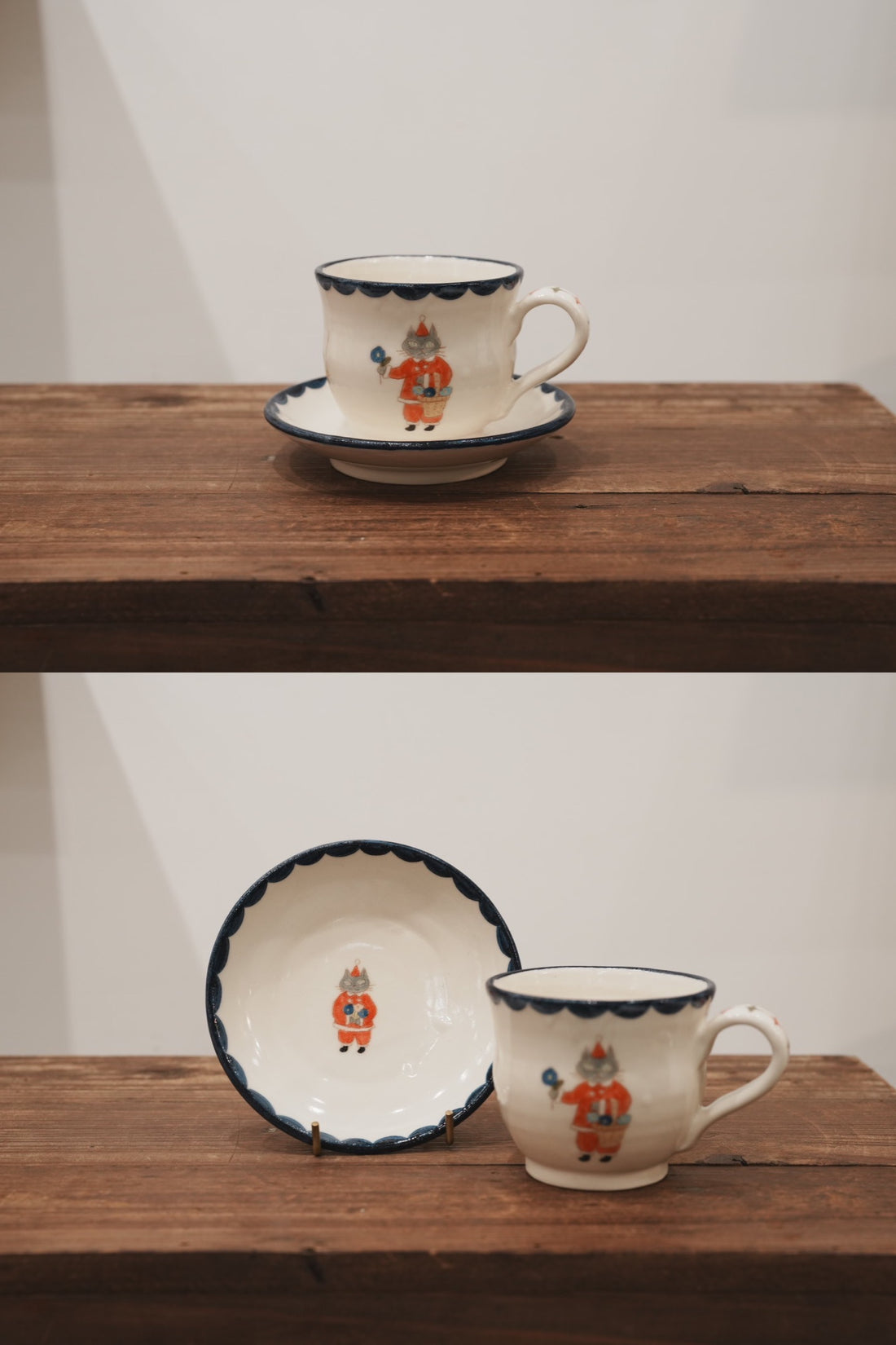 Yukiko Nagahama 長浜由起子 - Christmas Mug with Saucer YN01