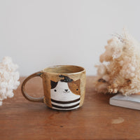 Fumiko Tsuchihashi 土橋文子 - Animal Mug FT02 #9