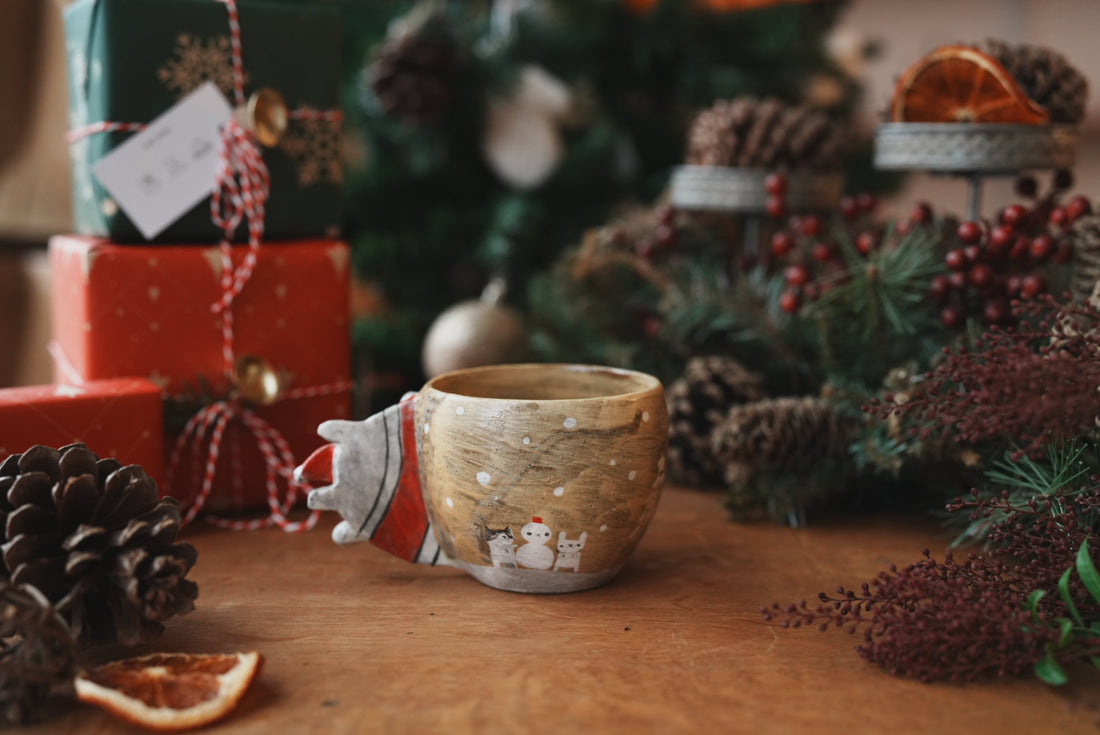 Fumiko Tsuchihashi 土橋文子 - Christmas Mug FT22