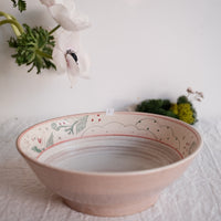 Tsubouchi Mayumi 坪内真弓 Hand Painted Round Deep Plate MT14 - #1