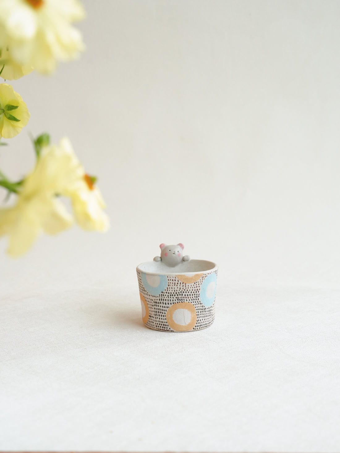 Misuzu Ishigami 石神美鈴 Animal Deco Teacup MIS18