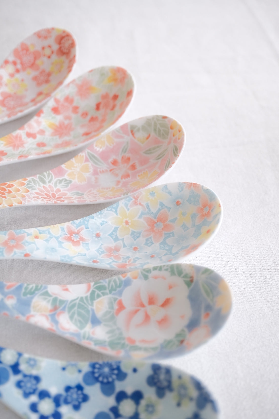 Japanese Ceramic Soup Spoon