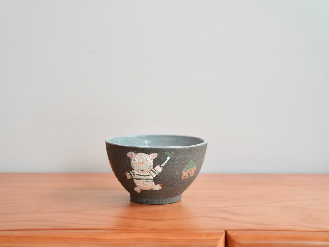 Akemi Nakamura 中村明美 Animal Bowl AN16