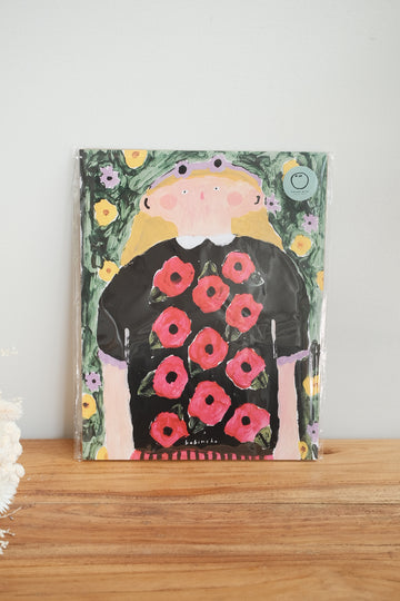Babincho Prints Girl 21.5x27.5cm