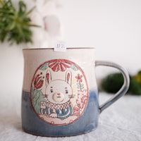 Tsubouchi Mayumi 坪内真弓 Hand Painted Mug MT09 - #2