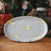 Haruko Harada 原田晴子 Oval Plate - HH36