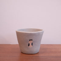 Aya Watanuki 綿貫彩 Tea Cup - Blue Girl with Braids