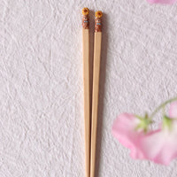 Ayataro Chopsticks - Bear with Sun Flower - aya05