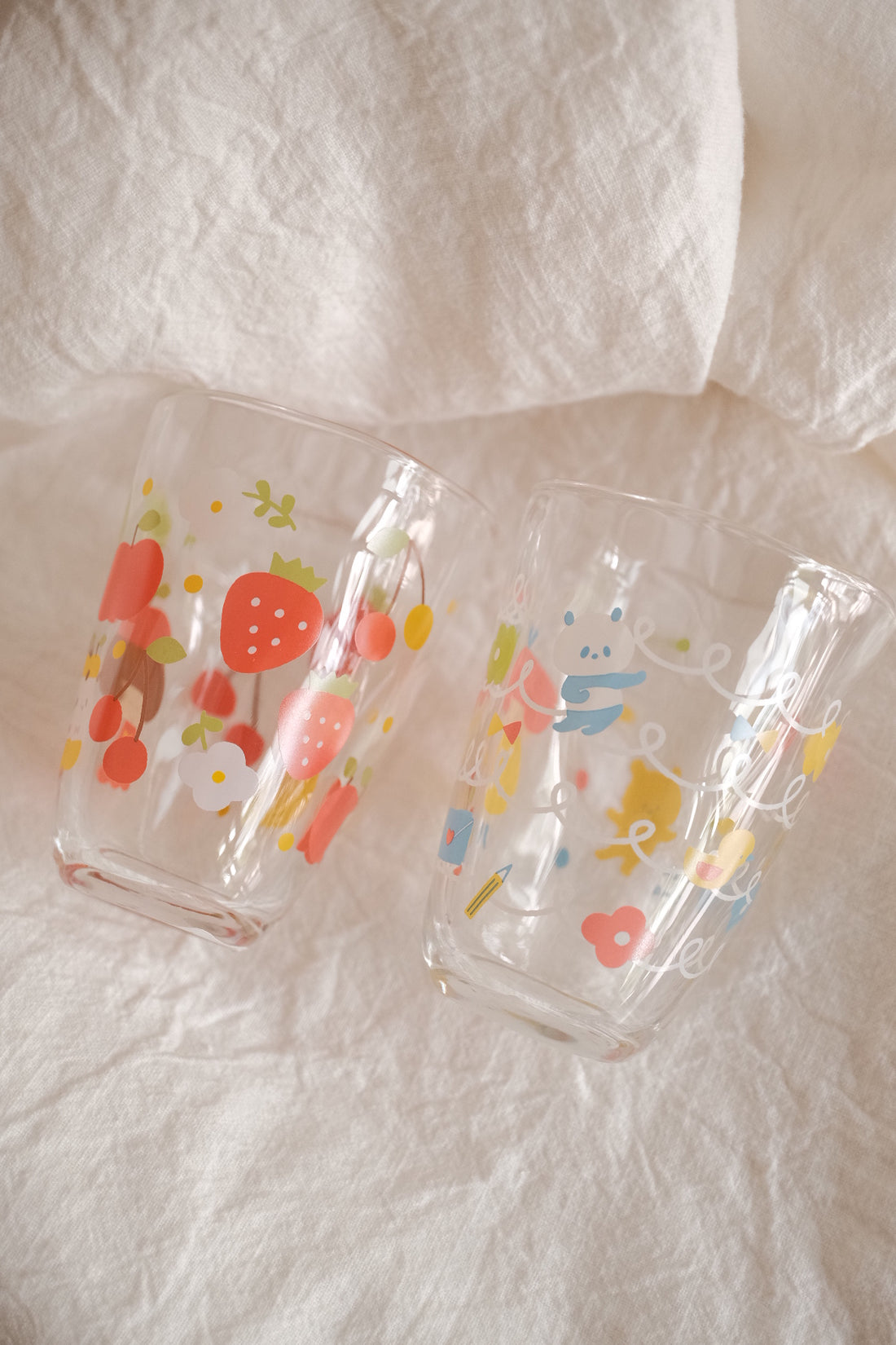 Aderia Glass Tumbler - Misutama Flower