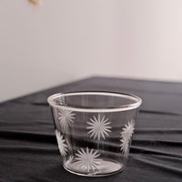 Miki Yamaguchi 山口未来 Toujours Glass Tumbler Flower (heat resistant)