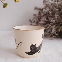 Nakagaki Tomoko Water Color Hand Painted Teacup  #2