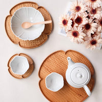 Kazunori Takatsuka 高塚和則 Flower Plate Cherry Wood Large KU07