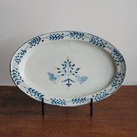 Maya Inamura 稲村真耶 Large Flower Oval Plate MI23