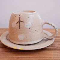 Haruko Harada 原田晴子 Mug and Saucer Set - HH23 #3