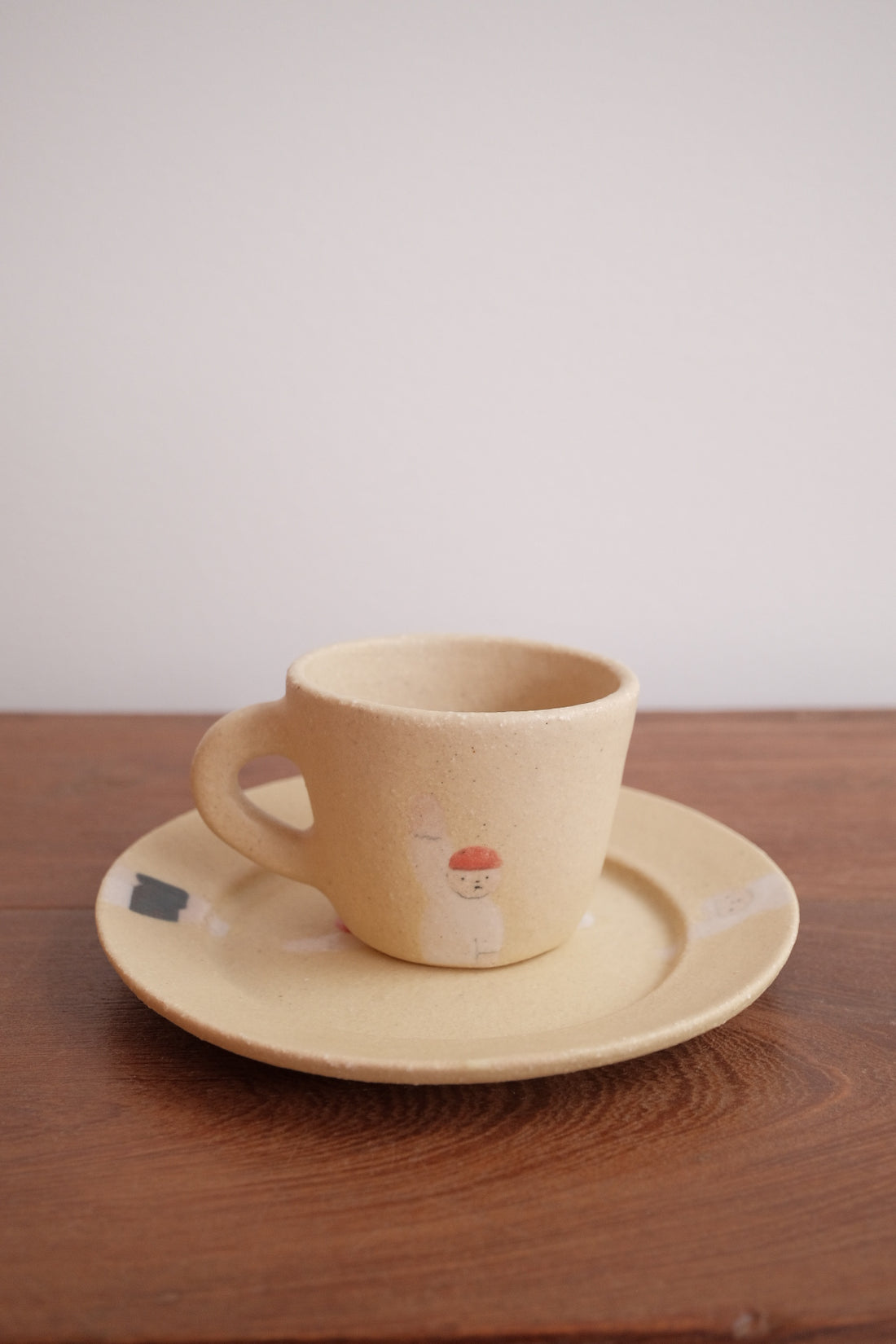 Aya Watanuki 綿貫彩 Mug - Small (Yellow Swimming)