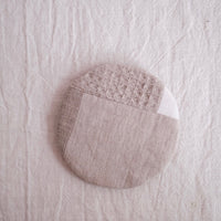 Japanese Linen Round Coaster