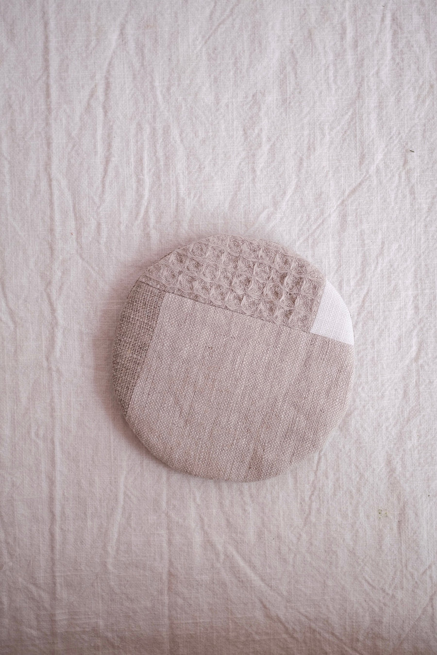 Japanese Linen Round Coaster