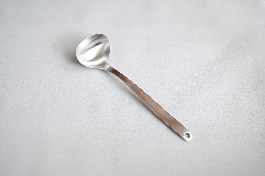 Sori Yanagi Stainless Steel Kitchen Tool - Ladle