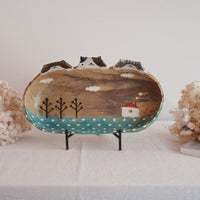 Fumiko Tsuchihashi 土橋文子 - Large Oval Deep Plate FT20 #4