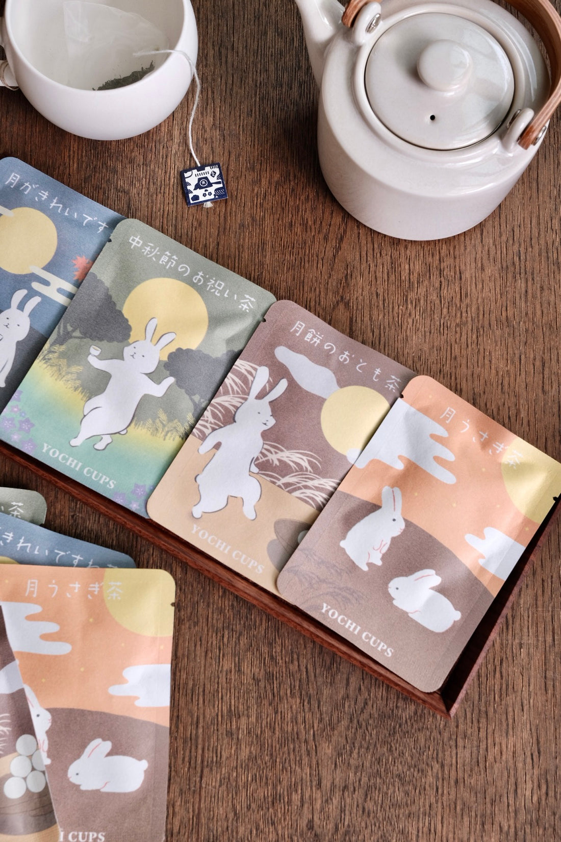 Kyoto Goencha x Yochi Cups Mid-Autumn Festival Tea