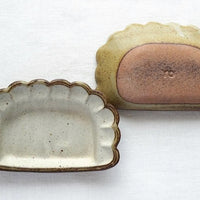Mashiko Pottery Yoshizawa Dumpling Mini Plate