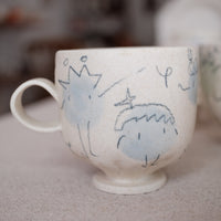 Zing Studio Hand-made Espresso Mug - Blue