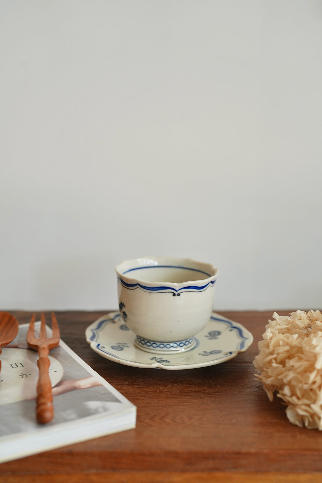 Shinko Nakanishi 中西申幸 Bird Mug and Saucer set SN03