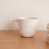 Mashiko Ware White Lace Collection