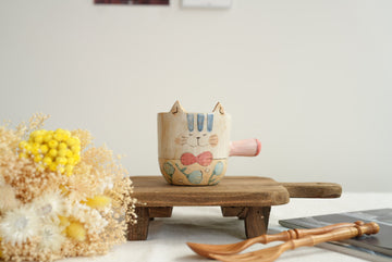 Cozy Nook - Round Cat Mug- CN02 #2