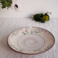 Tsubouchi Mayumi 坪内真弓 Hand Painted Round Plate MT14 - #4