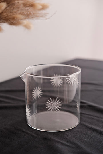 Miki Yamaguchi 山口未来 Toujours Glass Jug Flower (heat resistant)