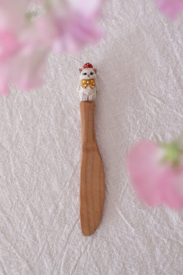 Ayataro Coffee Butter Spreader - Cat - aya18