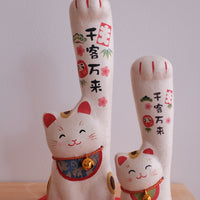 木村桜士堂 Paper Lucky Cat - Guest-Welcoming