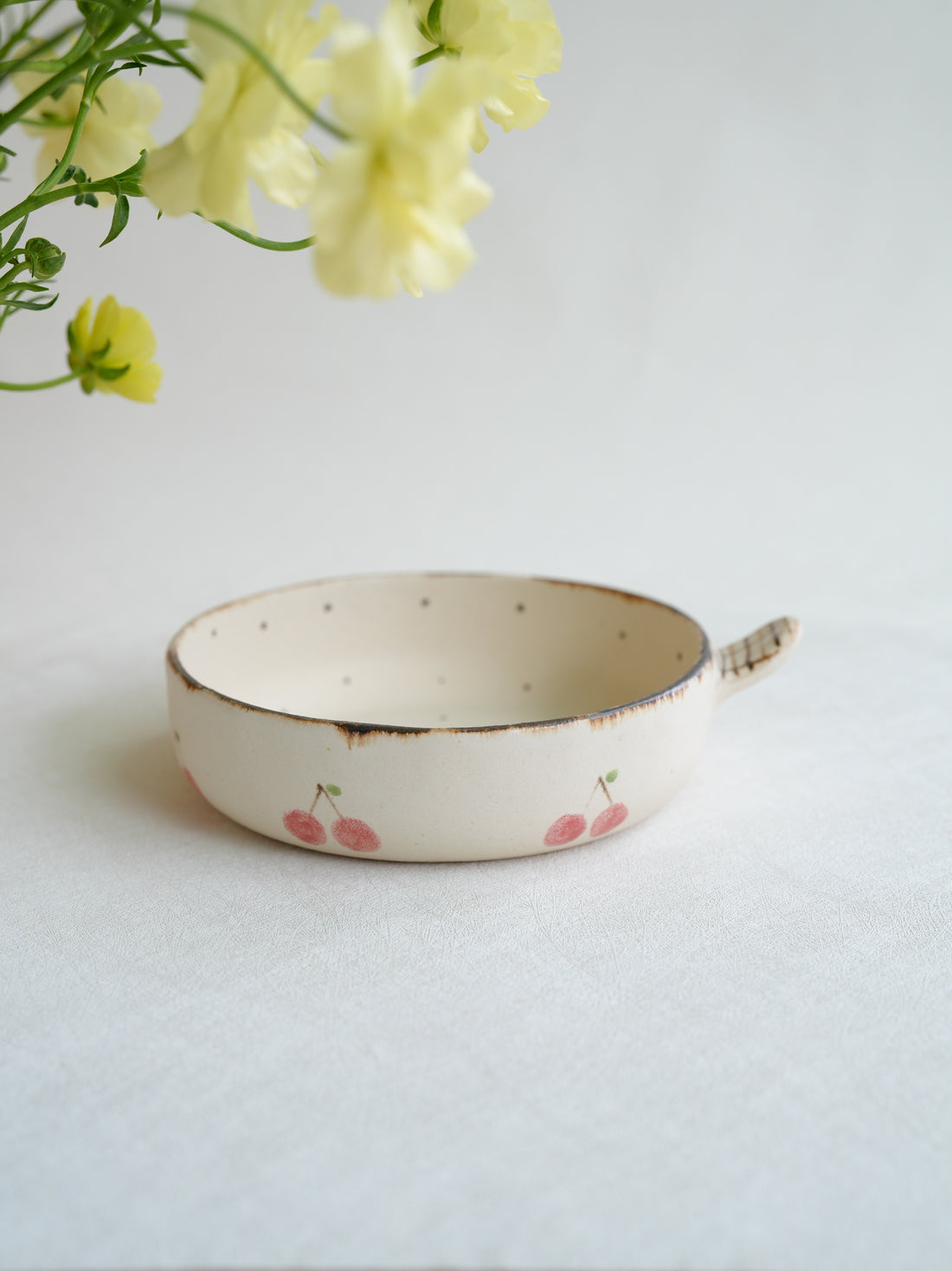 Misuzu Ishigami 石神美鈴 Animal Deep Plate with Handle MIS16