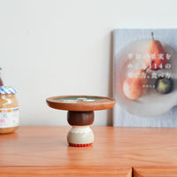Kiezakka 木繪雜貨 Pedestal Plate - Teapot KZ04