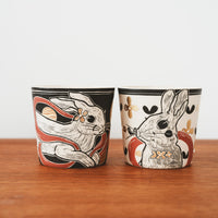 Shirogarasu Studio Mid-Autumn Festival Cup Black BY27