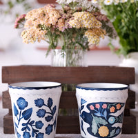 Nakagaki Tomoko Kohiki Hand Painted Free Cup - KP7