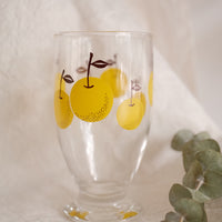 Aderia Glass Pedestal Cups - Pear