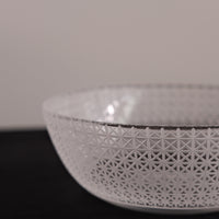 Miki Yamaguchi 山口未来 Kiriko Glass Large Bowl Lattice