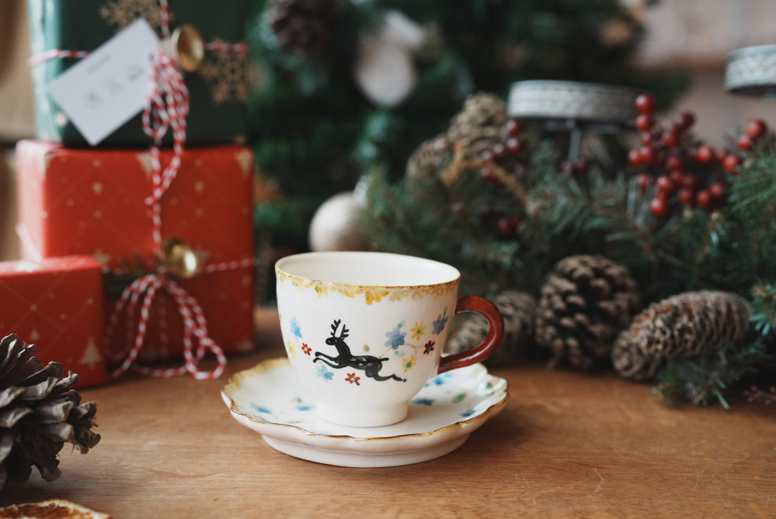 Misao Yajima 矢島操 Mug with Saucer Set MY05